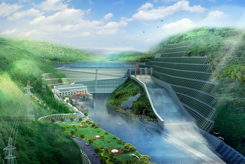 日照老挝南塔河1号水电站项目